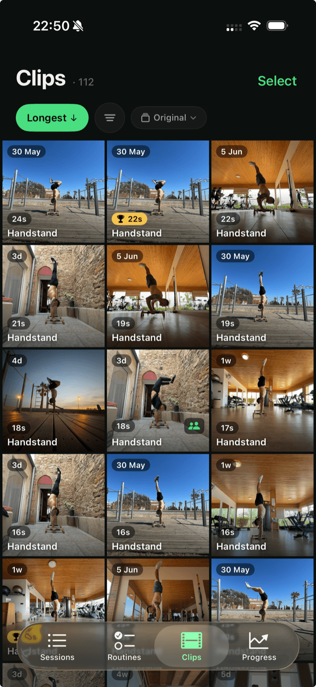Clips gallery
